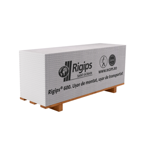 Placa gips-carton Rigips 600 RB 12.5x600x2000 mm